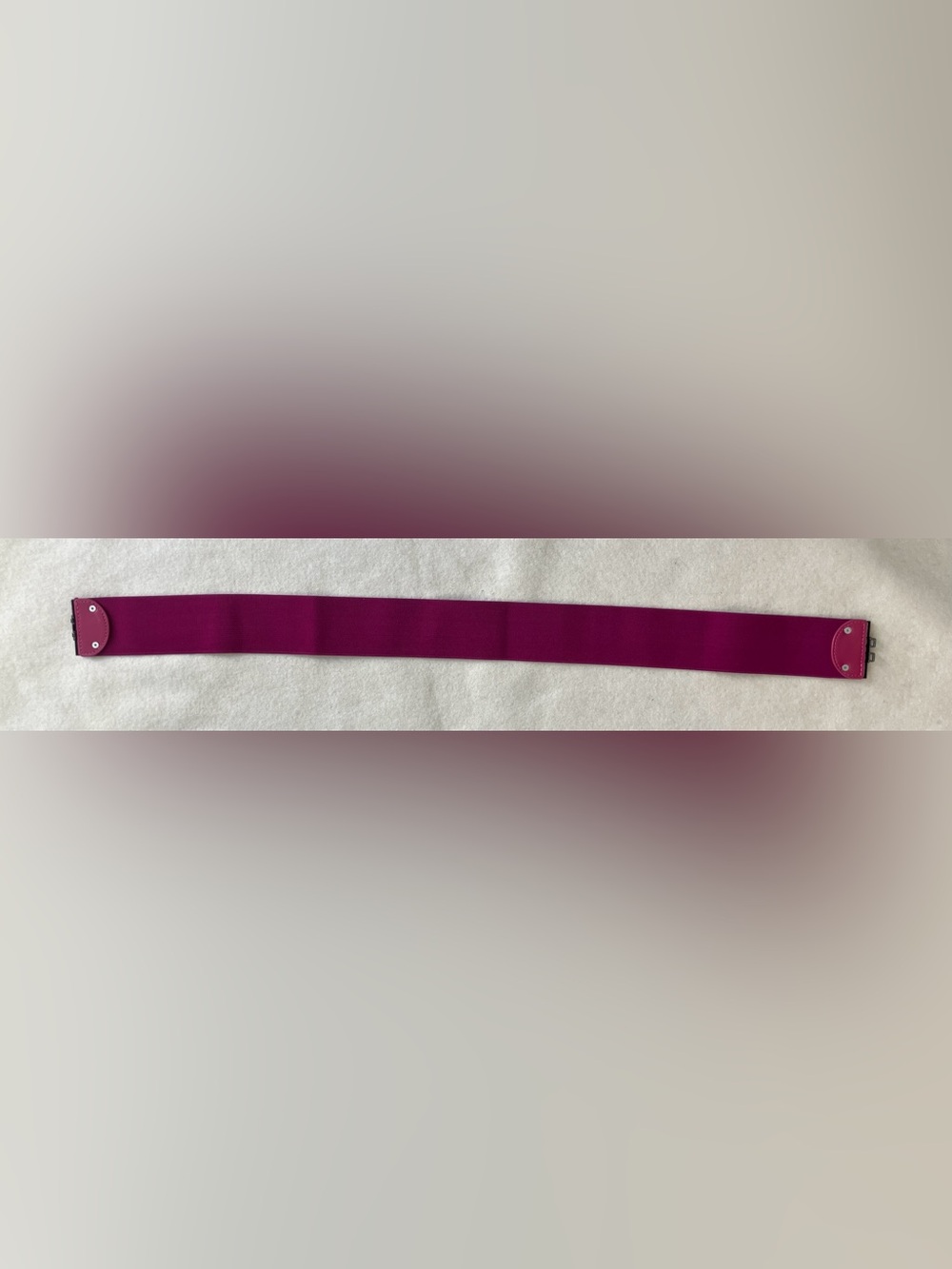 Nature & Jewel Tones Signature Belt – Fuchsia Elastic Waist Belt - Picture 5 of 7